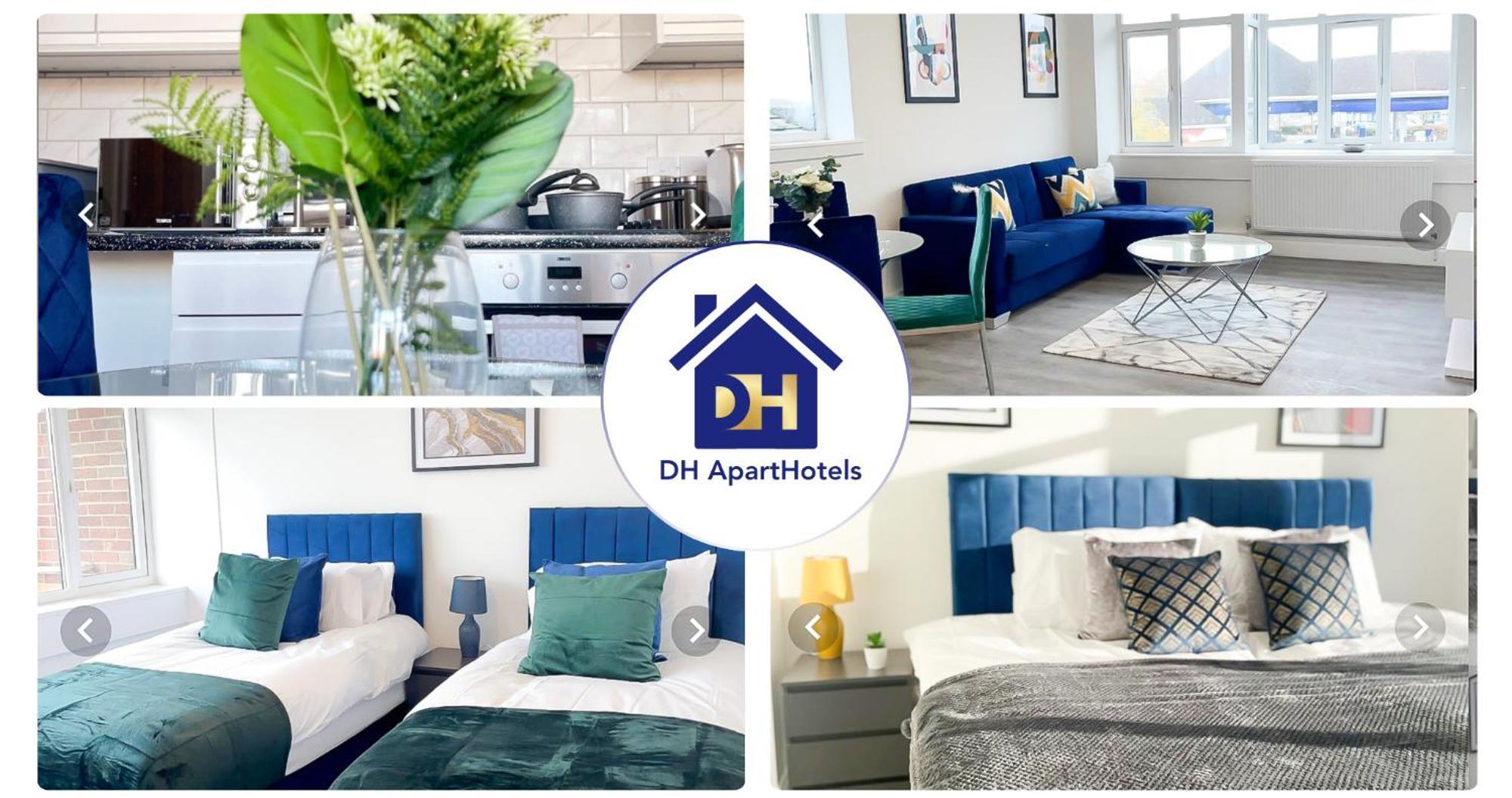 1 Bedroom Apartment - Flitwick - Contractor Friendly - Tourist Ready - Full Kitchen - Wifi - Smart Tv - Sofa Bed - Free Parking - Ideal For Short Or Long Stays Exteriör bild